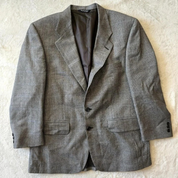 Burberry Other - BURBERRY Men’s Wool Gray Plaid Blazer Sports Coat Suit Jacket